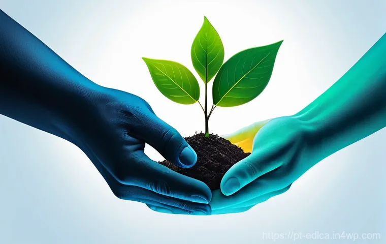 파트너십의 지속적인 관리 방법 - **A vibrant, allegorical image representing the foundation of trust in a business partnership.** Two...