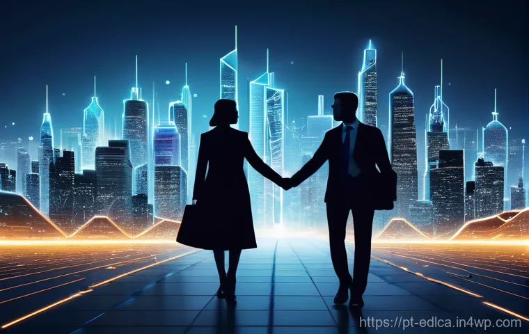 파트너십의 지속적인 관리 방법 - **An image depicting active and open communication within a diverse professional partnership.** Two ... 파트너십의 지속적인 관리 방법 - **An image depicting active and open communication within a diverse professional partnership.** Two ...